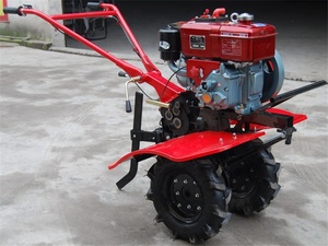 Лучшее качество, низкая цена, 6.5hp-15hp дизельный бензиновый мотокультиватор, трактор, прицеп, мини-роторный культиватор в Индии - Product Image 3