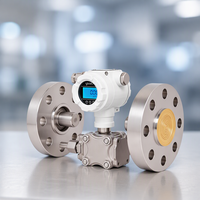 Transmetteur DP YUUKI JUN-E50 0-59.5kPa avec double étanchéité à distance, revêtement en PTFE et tantale, 0.075% ExiaIICT4 DN80 PN40, insertion PVC blanc 5m