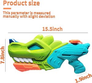 Pistol air untuk anak-anak Soakers air Super, 2 pak pistol semprotan besar 900CC kapasitas tinggi/35 kaki rentang menembak untuk anak-anak - Product Image 4