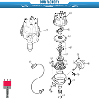 IDS1008 nouveau distributeur d'allumage pour Toyota 5r moteur chariot élévateur Dist 4 cylindres 19100-44040 19100-44210 19100-44050 19100-33013