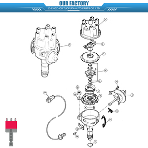 IDS1008 nuovo <span class=keywords><strong>distributore</strong></span> di accensione per Toyota 5r motore carrello elevatore 4 cilindri 19100-44040 19100-44210 19100-44050 19100-33013 - Product Image 5