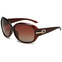 Nouvelles Lunettes de Soleil Polarisées Élégantes et Chic pour Femme 2026 – Protection Oculaire, Monture Large Classique, Design de Marque, Lunettes Décoratives