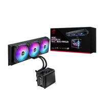 Refroidisseur liquide pour processeur ROG Ryuo IV SLC 360 ARGB 360 mm AIO avec écran AMOLED 2K de 6,67 pouces, compatible avec les boîtiers d'ordinateur de jeu à vision directe