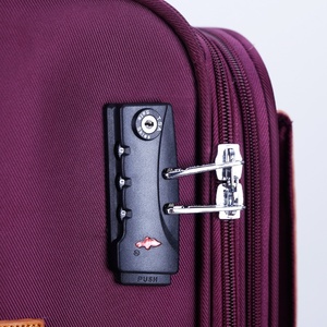 SHENGMING Borse Da Viaggio <span class=keywords><strong>Valigia</strong></span> Bagaglio A 4 Ruote Dei Bagagli In <span class=keywords><strong>Tessuto</strong></span> Set - Product Image 6