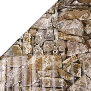 Tak <span class=keywords><strong>PVC</strong></span> <span class=keywords><strong>Balcon</strong></span> Écran de confidentialité Couverture de <span class=keywords><strong>balcon</strong></span> décorative avec corde en nylon Balkon Sichtschutz - Product Image 4