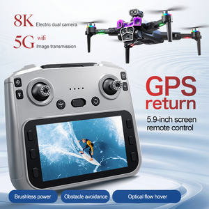 ए 19 प्रो 3 डी फ्लिप प्रक्षेपवक्र उड़ान ऑप्टिकल प्रवाह स्थिति शुरुआती 8MP कैमरा बड़ा स्क्रीन रिमोट 480 पी हवाई फोटोग्राफी ड्रोन - Product Image 3