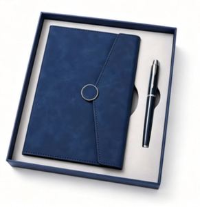 2026 Promotional Items Executive Corporate Business Stationary Gift <b>Diary</b> Custom Office <b>A5</b> With Pen Gift Box Set - Product Image 4