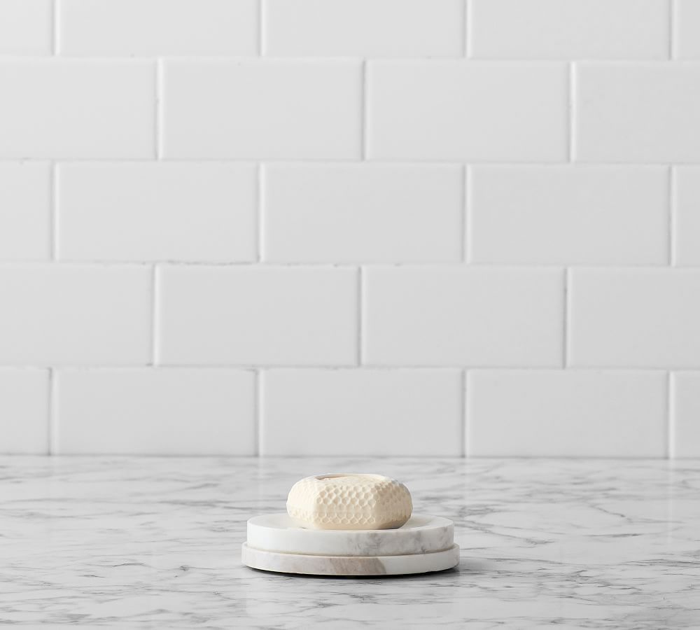 White Soap Dish