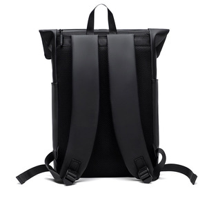 16" Large Waterproof <b>Backpack</b> men's roll top outdoor waterproof <b>laptop</b> <b>backpack</b> work commuting travel large capacity bag - Product Image 5