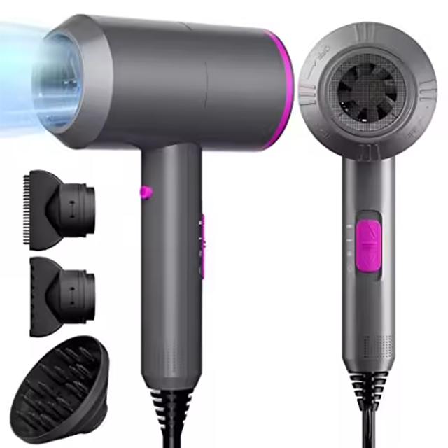 Powerful 2000W Strong Airflow Professional Hair Dryer Salon Quick Dry Blow Dryer