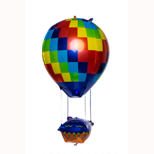 Globo de aire caliente Foil Mylar Globo de helio para boda Cumpleaños Decoración de cumpleaños para niños Globos de helio 4D - Product Image 6