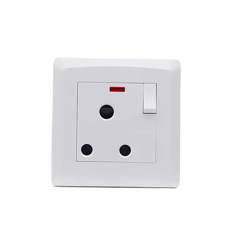 VNX Yemen/Bangladesh/Iraq/Dubai Wholesale Price Luxury Light Sockets and Switches Socket With UK Standard