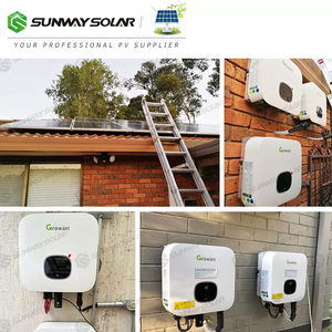ระบบโซลาร์เซลล์สำหรับบ้านทั้งหลัง 10000w ระบบครบชุดแบบเชื่อมต่อกับระบบไฟฟ้าสาธารณะ เครื่องกำเนิดไฟฟ้าพลังงานแสงอาทิตย์แบบพกพา ระบบพลังงานแสงอาทิตย์สำหรับบ้าน SWG-5KW-ON Po - Product Image 5