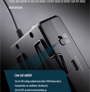 Micrófono inalámbrico profesional TAKSTAR para cámara Podcast grabación micrófono condensador inalámbrico para uso móvil - Product Image 3