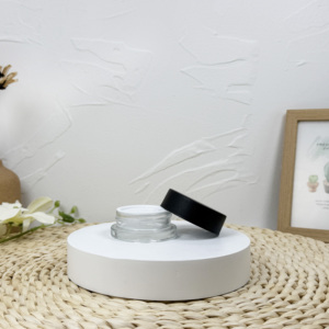 Frasco de vidrio con tapa CR a prueba de pequeños recipientes para especias Cosméticos Artesanía - Product Image 2