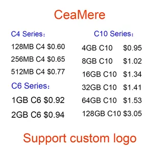 Ceamere CMC3 USB2.0 Metal Memorias Clé USB 8 Go Flash PenDrive 16 Go 32 Go 64 Go 128 Go de mémoire Clé USB en métal