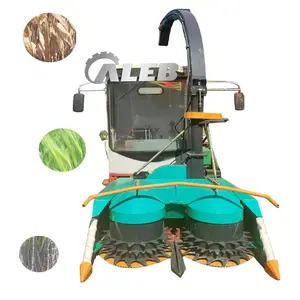 Máquina cosechadora de ensilaje de maíz para tractor agrícola de alta calidad, máquina cosechadora de forraje verde de forraje de paja