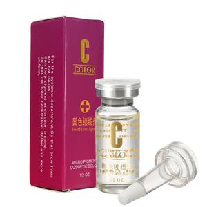 Microblading ceja PMU tatuaje Color fijo agente pigmento maquillaje permanente tinta bloqueo líquido esencia eficaz cuidado posterior - Product Image 2
