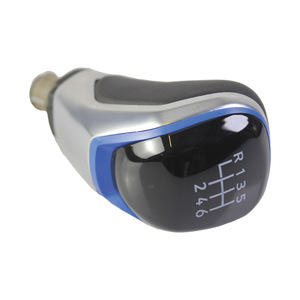 Fetonauton 红色或蓝色换档旋钮适用于大众高尔夫 <span class=keywords><strong>8</strong></span> MK8 (GOLF VIII) 2022-2024 ABS 5/6 速换档杆球头 - Product Image 3
