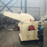 Broyeur à bois diesel haute performance, machine portable pour la production de copeaux de bois