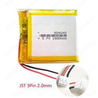 Enerforce OEM 3.7v Lithium Polymère Batterie 1800mah 804040 Pouch Rechargeable pour Jeux Portables Joueurs