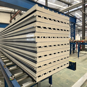 Pannello <span class=keywords><strong>Sandwich</strong></span> In Poliuretano E Alluminio Per Tetti Coibentati, Pannello Parete Esterno Per Ville - Product Image 4