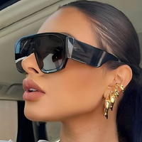Bettega nouveau Style grand cadre lentille une pièce lunettes de soleil protection solaire lunettes de soleil femmes européennes et américaines lunettes de soleil d'extérieur haut de gamme