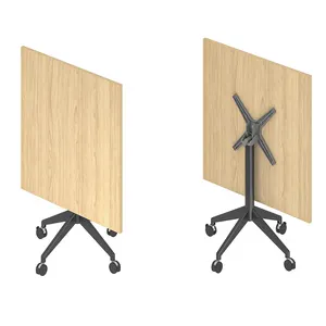 Modern furniture flex mobile flip top tables