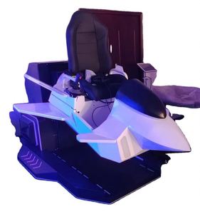 Simulateur de vol VR 9D pour enfants : Expérience de vol réelle, jeu d'avion en réalité virtuelle, borne de jeu à monnayeur pour parcs VR - Product Image 1