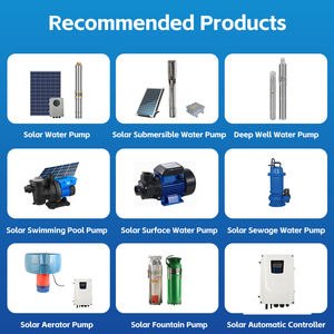 Sistem Pompa Sumur Dalam Tenaga Surya 180M Head Pompa Submersible dengan Pengontrol <span class=keywords><strong>MPPT</strong></span> - Product Image 6