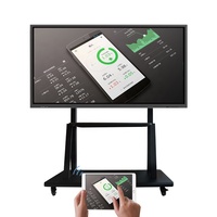 Pizarra Interactiva con Pantalla Táctil Electrónica de 55 65 75 86 Pulgadas 1366x768 LCD DCSJ Intel Core I3/i5/i7