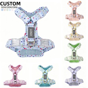 Arnés de Lujo para Mascotas al por Mayor, Arnés Personalizado con Estampado, Suave, Sin Tirones, Seguro y Cómodo para Perros Pequeños y Medianos - Product Image 1