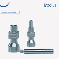 Cortex Factory Vente en gros Capuchon de transfert d'empreinte dentaire à fenêtre ouverte pour abutment d'implant, pour clinique