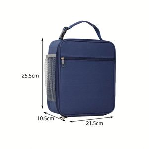 <b>Large</b> Insulated Lunch <b>Bag</b> Tote with Thick Aluminum Foil, Portable <b>Cooler</b> <b>Bag</b> for Work, Picnic & Promotional Gifts - Product Image 4