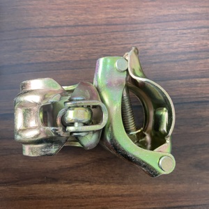 Galvanized Steel <strong>Scaffolding</strong> Pressed Accessories Scaffold Forged Double Swivel <strong>Coupler</strong> <strong>Fixed</strong> Clamp <strong>Coupler</strong> Fastener Pipe Fixing - Product Image 4