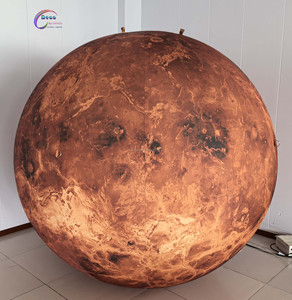 Astronomie Musée Décoration Gonflable Dessin Animé Lune et Système Solaire Voyager Planète Ballon pour Affichage - Product Image 3