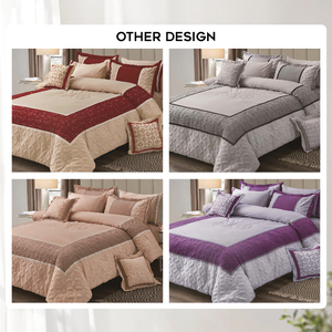 Kosmos bộ đồ giường Polycotton thêu ren Comforter Bộ - Product Image 2