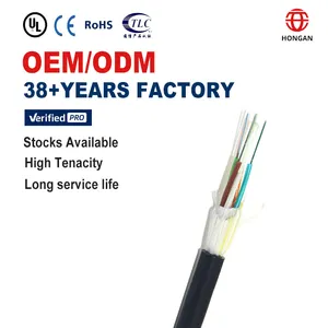 HONGAN Factory Supply Adss G652D 36 Core Fiber Optic Cables Outdoor Fiber Optic Cable For Outdoor