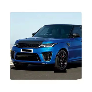 2014-2017 mis à niveau vers <span class=keywords><strong>2022</strong></span> SVR Style <span class=keywords><strong>Sport</strong></span> phares de pare-chocs avant pare-chocs arrière feux arrière Kit de carrosserie pour Range Rover - Product Image 5
