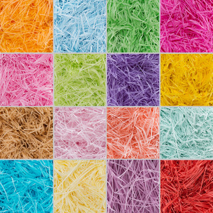 Papel Rafia Multicolor del Fabricante XF, Relleno para Cajas de Regalo para Cumpleaños y Festivales - Product Image 4