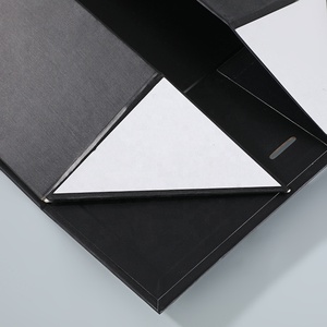 Eco Friendly Recyclable Custom Logo Luxury Folding Flap-pack Rigid Paper Matte UV Coating <b>Magnetic</b> Gift <b>Box</b> - Product Image 3