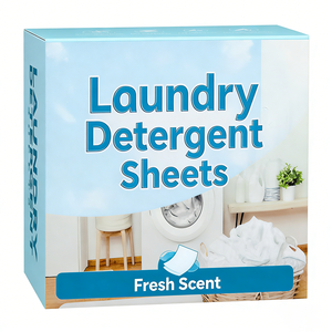 Fogli di Sapone per Bucato con Logo Personalizzato, Fragranza Duratura, Detersivo in Fogli - Product Image 1