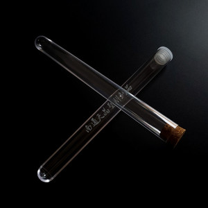 Tubo de Ensayo de Plástico Tianjing 18x180mm 30ml con Tapón de Corcho Cónico, Material PS Transparente, para Uso en Laboratorio - Product Image 2