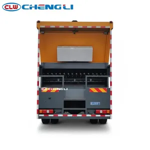 Camion pelleuse-compacteuse synchrone Shacman 6x4 avec réservoir d'asphalte de 7000l et réservoir d'agrégats de pierre de 12000l pour la construction routière et le répandage de gravier - Product Image 5