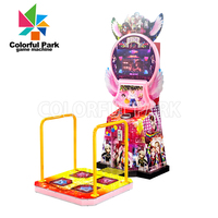 Enfant électronique d'arcade armoire just dance vidéo jeu zone multi danz base d'arcade machine de jeu de danse