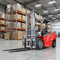 Montacargas Eléctrico de Litio Liftron CPD30L de 3000 kg con Neumáticos Sólidos para Transporte de Palés de Materiales de Jardinería