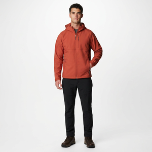 Vêtements de mode 2026, nouvelle conception, service OEM, veste softshell légère, logo personnalisé, imperméable, respirante, pour hommes - Product Image 1