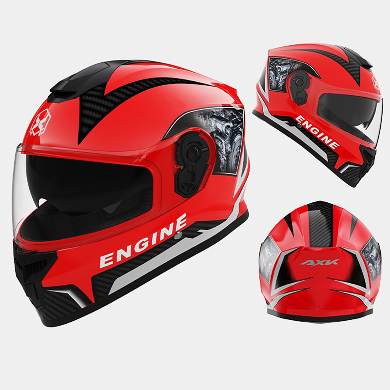 Factory Cheap Red Certification Dual Visor