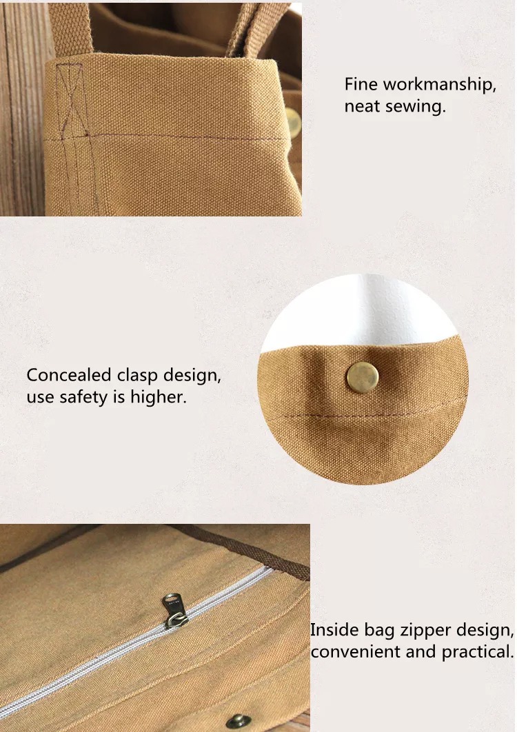 canvas shoulder bag