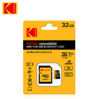 Tarjeta de Memoria Kodak 100% Original TF 128G V30 V60 V90 Tarjeta SD 256GB para Teléfono Móvil Tableta Cámara Gopro